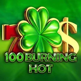 100 Burning Hot logo by Amusnet Interactive SpinSahara Casino