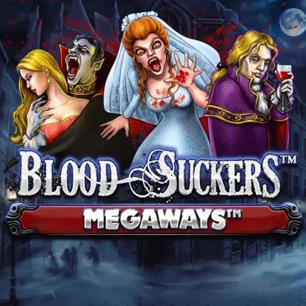 Blood Suckers Megaways game by Red Tiger Gaming – logo hosted on SpinSahara Casino