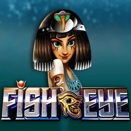 Fish Eye slot logo by Pragmatic Play at SpinSahara Casino