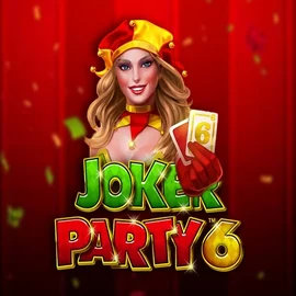 Logo of Joker Party 6 from Greentube at SpinSahara Casino