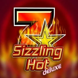 Sizzling Hot Deluxe logo by Novomatic SpinSahara Casino