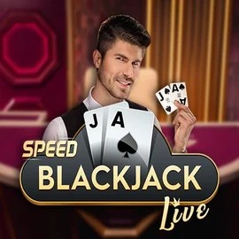 Speed Blackjack logo by Pragmatic Play SpinSahara Casino