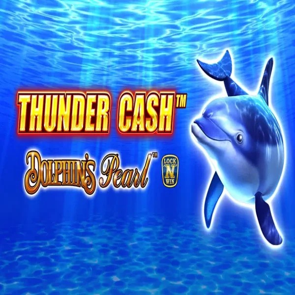 Thunder Cash Dolphins Pearl slot icon by Novomatic, available at SpinSahara Casino